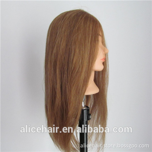 Cheap price 100% human hair plastic mannequin head for hair school